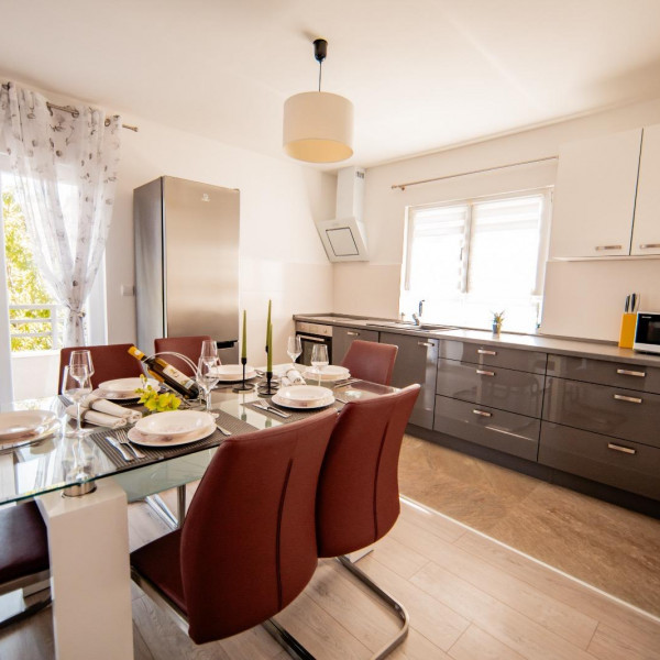 Kitchen, Villa Lukcy Me, Villa Lucky Me Ka&scaron;tel Novi